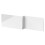 Balterley 1700mm Waterproof Square Shower Bath Front Panel - Gloss White 1