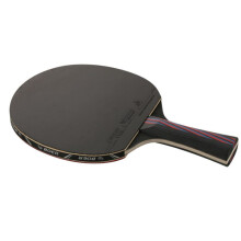 2X Boer Carbon Fiber Table Tennis Racket Blade Pong Racket Bat for Adult Club Training with Storage Bag Long Handle