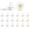 20 PCS Clear Silicone Earring Backs for Thin Posts-Anti-Drop, Supportive, and Secure (Disc-Style) for Studs Heavy 1