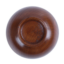 5X Bols En Bois Bol En Bois Bol Alimentaire Sain Recipient Vintage Vaisselle Vaisselle Accessoires de Cuisine