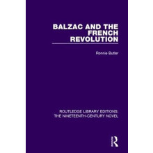 Balzac and the French Revolution by Ronnie Butler Hardcover Book