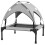 Cooling Raised Pet Bed - Light Grey, 76x61x69.5cm 1