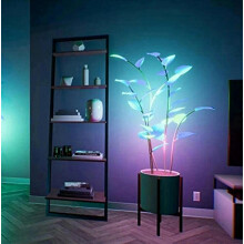 LED lampa na izbovú rastlinu Vnútorná dekorácia Atmosféra Nočné svetlo Svetlo s meniteľnou farbou rastlín pre domácu dek