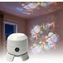 Projecteur dynamique LED rotatif à 360, projection nocturne des vagues océaniques avec base multi-angle flexible, amél