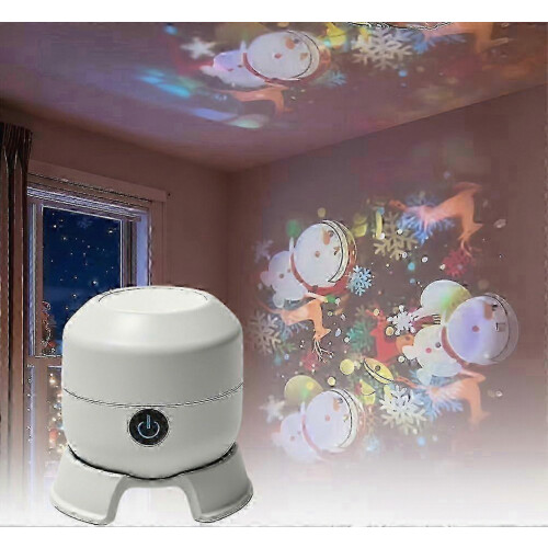 LED Dynamic Rotating Projector Light, 360 Ocean Wave Night Projection Lamp, Multi-Angle Adjustable Base, Suitable for