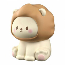 Kawaii Lion Night Light ladattava himmennettävä silikoni nukkumisvalo yövalaisin lastenhuoneen yövalot makuuhuoneeseen