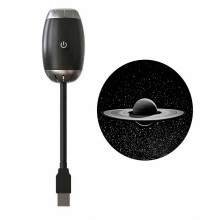 Projecteur de ciel étoilé, veilleuse avec luminosité réglable, rotation à 360 degrés, lampe à commande tactile facile, r