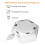 Wall Creative Night Light LED Bedroom Decorative Hexagonal Module Honeycomb Modeling Lamp Bedside Background Lights 1