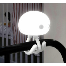 Veilleuse LED rechargeable pour enfants, veilleuse à intensité variable, contrôle tactile, avec charge 1200mAh, jolie fo