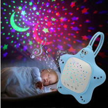 Machine portative de bruit blanc pour bébé, sucette rechargeable pour bébé avec veilleuse projecteur pour un sommeil pro