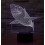 2026 3D Lamp Visual Light Effect Touch Switch Colors Changes Night Light (Shark) 1