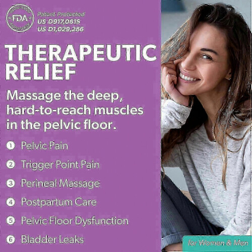 Τελευταία ιδιωτική συσκευή μασάζ 2026 Rose Pelvic Floor & Trigger Point Therapy για μυϊ 1