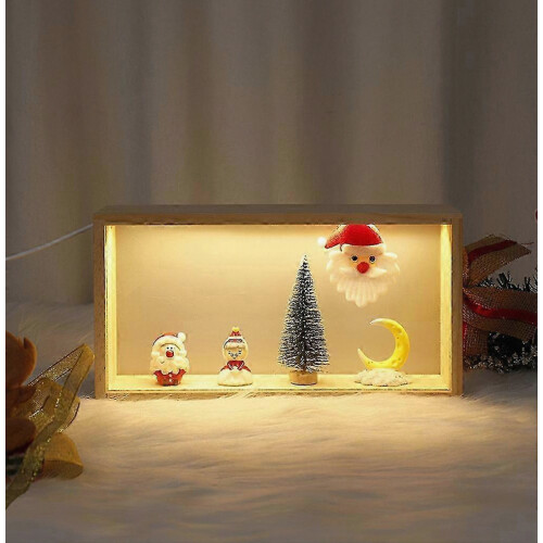 Support de veilleuse de noël, LED père noël, décorations, support de présentation, mini support de décoration de sapin d 1