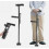 folding walking cane for elderly with led and alarm 1