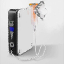 Mini concentrador de oxígeno portátil/máquina de oxígeno recargable 93% máquina de purificación de aire de alta pureza c