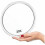 Specchio ingranditore 20X con ventose (rotondo 15 cm) - Perfetto per 1
