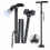 LED Walking Stick for Seniors, Adjustable Handle Foldable Light-Up Cane 1