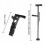 folding walking cane for elderly with led and alarm 3