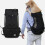 Outdoor Pet Backpack with Buckle, Large Capacity, Black - Size L 1