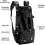 Outdoor Pet Backpack with Buckle, Large Capacity, Black - Size L 4