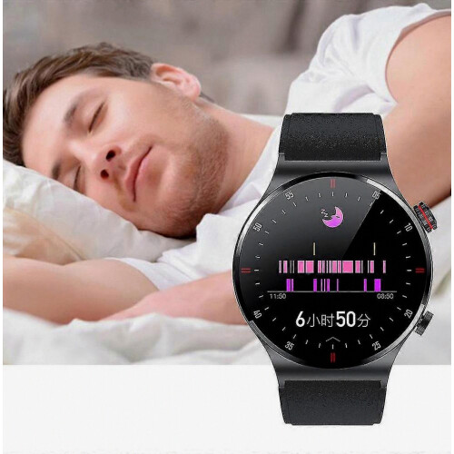 QW33 Bluetooth-Compatible Talking Watch Men's Waterproof Watch For Android iOS