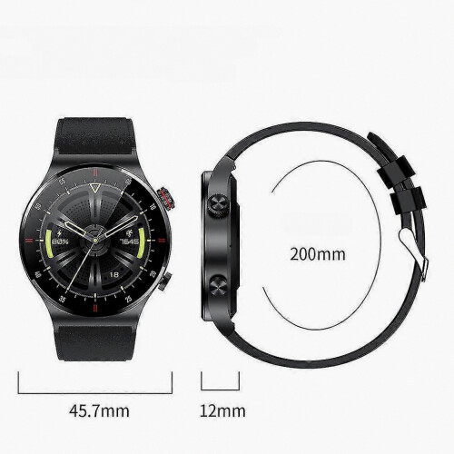 QW33 Bluetooth-Compatible Talking Watch Men's Waterproof Watch For Android iOS 2