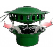 Ventilateur de cheminée électrique pour barbecue, cabane, cheminée, poêle thermique, four à bois – 80 W
