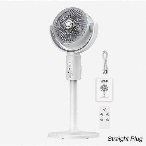 38-82 cm Ισχυρός ανεμιστήρας βάσης USB με τηλεχειριστήριο - Αθόρυβο, ρυθμ