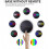 6PCS 3D Lamp Base LED Night Light 7 Color Tones LED Lamp Base with Remote USB Cable 4