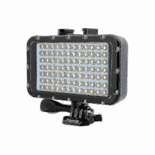 Unterwasser-Tauch-Videoleuchten, 84 LEDs, 5000 lm, 50 m, 164 Fuß, wasserdicht, wiederaufladbar, dimmbar, für Gopro, Niko