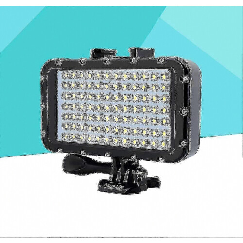 Υποβρύχια φώτα βίντεο κατάδυσης 84 Led 5000lm 50m 164ft Αδιάβροχο επαναφορτι 2