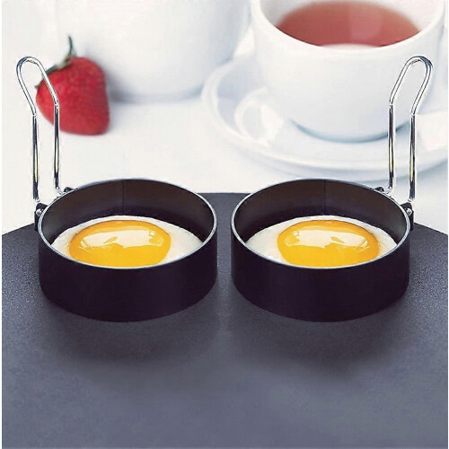 Multi Function Egg Ring Mould Stainless Steel Non Stick For Fried Egg 1