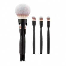Pinceau de maquillage magnétique 4 en 1 – Multi-usage adapté aux voyages pour les yeux poudrés