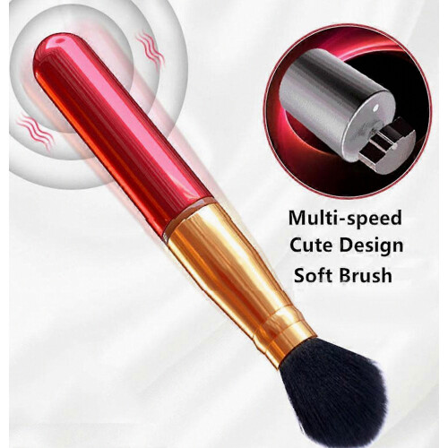 Waterproof Usb Electric Makeup Brush With  Intelligent Speed  Vibration For Even 2