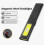 Système d'alerte d'urgence de lampe de poche mains libres allumant le mode multi polyvalent 3