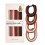 Jumbo-Lockenwickler und Satin-Haargummis im Bundle mit 2