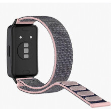 Compatibel voor Huawei Band 8 Nylon horlogeband Verstelbare sportlus Ademende vervangingsband