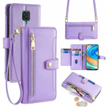Compatibel Voor Xiaomi Redmi Note 9S 4G / Note 9 Pro 4G / Note 9 Pro Max / Poco M2 Pro Case Ritsvak Lederen Cover