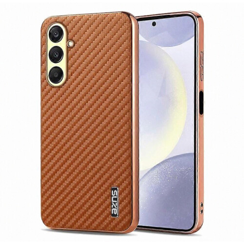 AZNS Συμβατό για Samsung Galaxy A56 5G Θήκη ηλεκτρολυτική ανθρακονήματα Texture