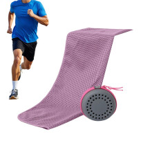 (Pinkk) Soft Breathable Cooling Sports Towel,Quick‑Drying Sweat Towel For Fitness Golf Running Yoga