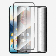 ENKAY HOED PRINS 10 Stuks voor Transsion Infinix Hot 30 Spelen Full Screen Protector 2.5D Zijde Afdrukken Film
