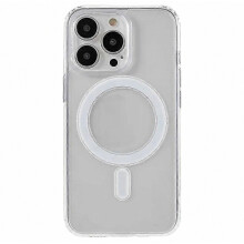 Compatibel voor iPhone 12 Pro 6,1 inch Clear Case Compatibel met MagSafe WANLONFENG LM2-serie telefoonhoes (groot lensga