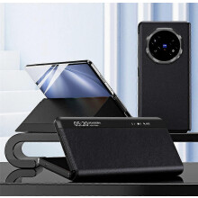 Compatibel voor vivo X Fold5 5G Case View Window PU lederen standaard Smart Phone Cover