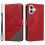 Συμβατό για iPhone 17 Δερμάτινη θήκη Geometric Line Design Κάλυμμα τηλεφώνου πο 1