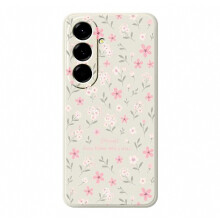 Compatibel voor Samsung Galaxy A56 5G hoesje Kleine bloempatroon Afdrukken Rechte rand TPU Telefoon achterkant