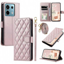 Compatibel voor Xiaomi Redmi Note 13 5G portemonnee telefoonhoes standaard PU lederen flip cover