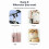 F8 Smart Tracker, kompatibel mit Apple Android Global Tracking Locator, kompatibel mit Find My App 5