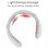 ST-304 Cordless EMS Neck Massager Ηλεκτρικό εργαλείο μασάζ λαιμού για ανακούφιση 2