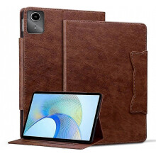 Compatibel voor Lenovo Tab M11 Case Anti-kras PU lederen tablethoes met kaartsleuven