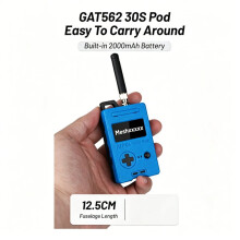 GAT562 30S Pod Meshtastic LoRa NRF52840 SX1262 L76K GPS 30dBm LoRa Radio Meshcore Node+2000mAh Battery + Case 433MHz